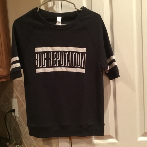 Taylor Swift Big Reputation shirt  size small black - Picture 1 of 1